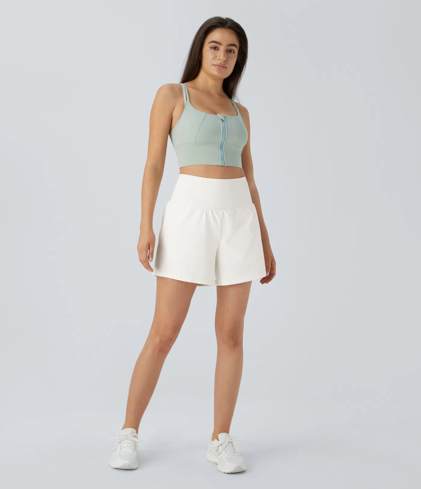 SoftlyZeroTM Airy Super High Waisted 2- in-1 InstantCool Yoga Shorts with Pockets