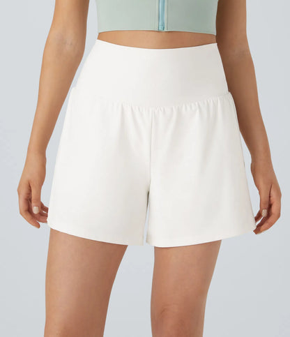 SoftlyZeroTM Airy Super High Waisted 2- in-1 InstantCool Yoga Shorts with Pockets