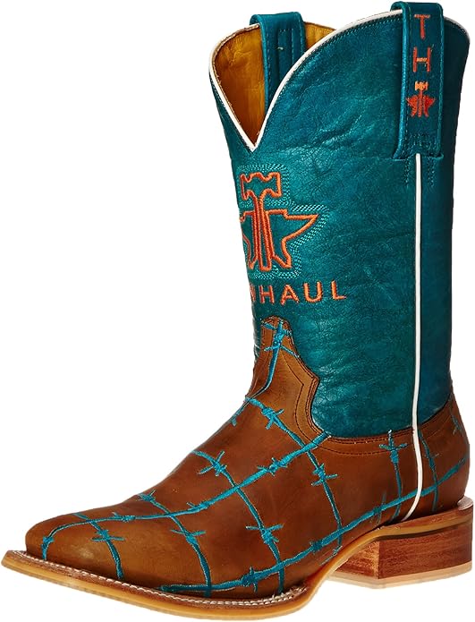 Women's Tin Haul Barbwire Belle Boots With Good Mood Sole Handcrafted Black