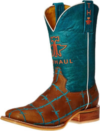 Tan & Turquoise