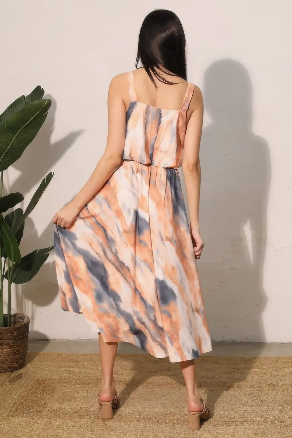 Line Printed Skirt