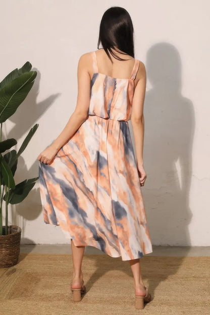 Line Printed Skirt